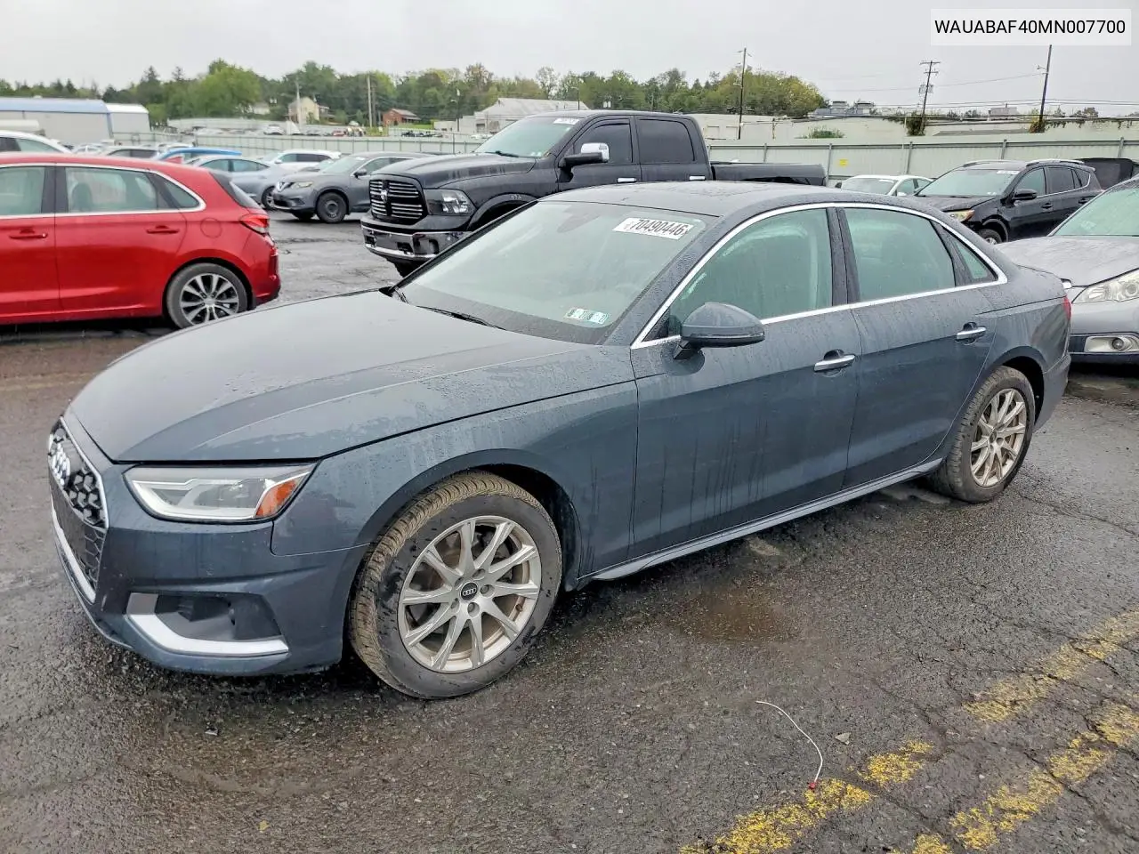 2021 Audi A4