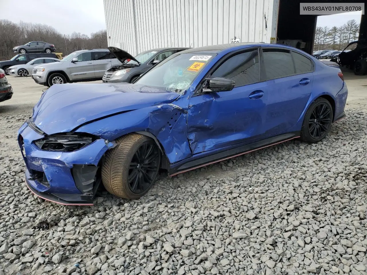 2022 BMW M3 — Copart lot #46034615