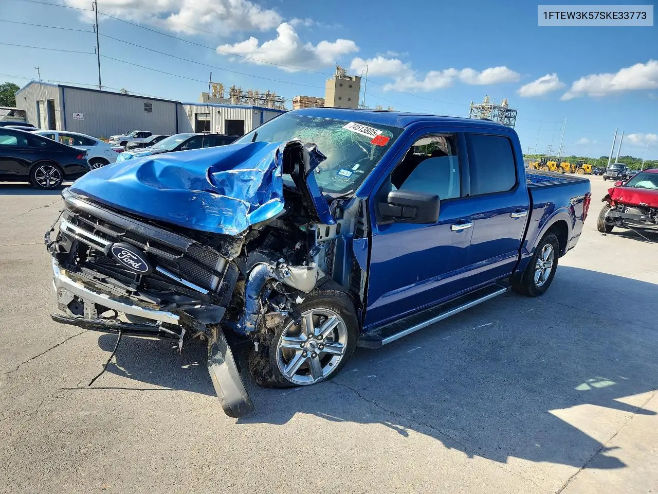 2025 Ford F-150 — Copart lot #74513805