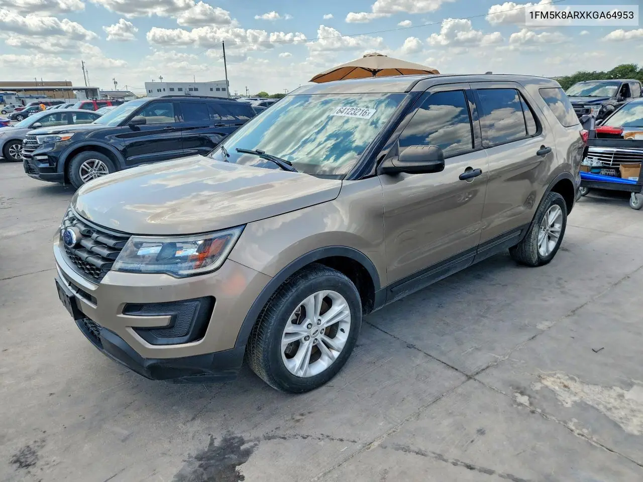 2019 Ford Explorer — Copart lot #64123216