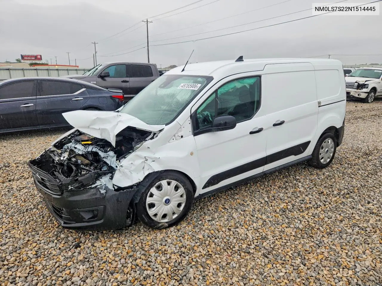 2022 Ford TRANSIT CONNECT — Copart lot #67346046