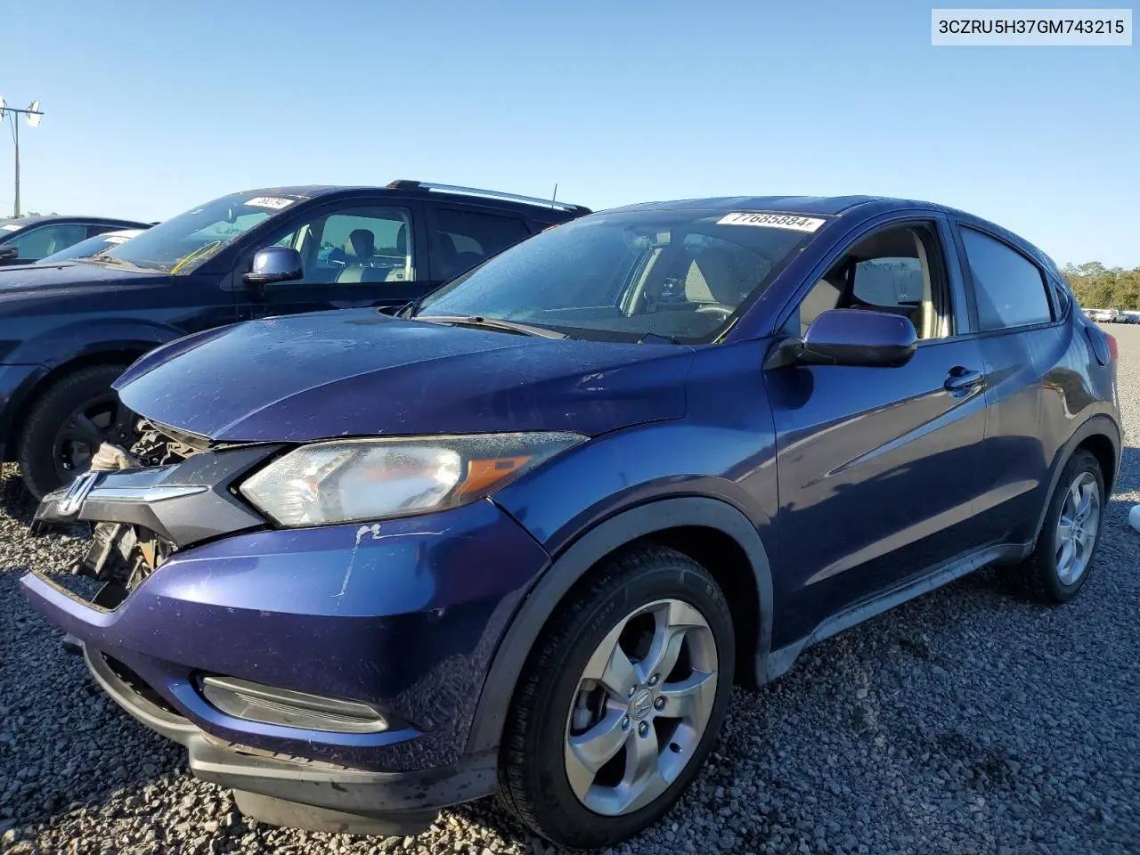 2016 Honda HR-V