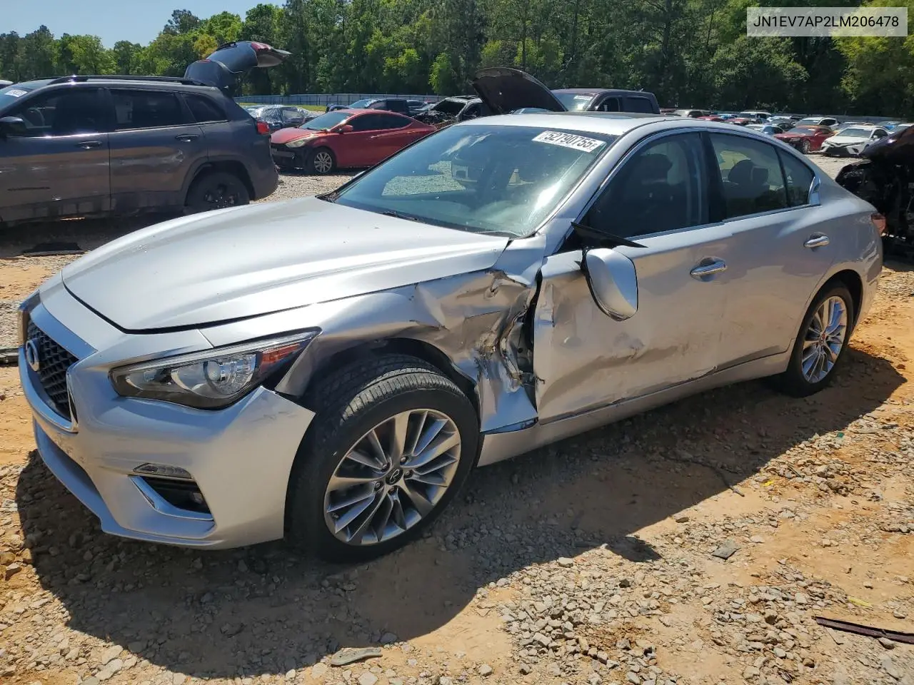 2020 Infiniti Q50