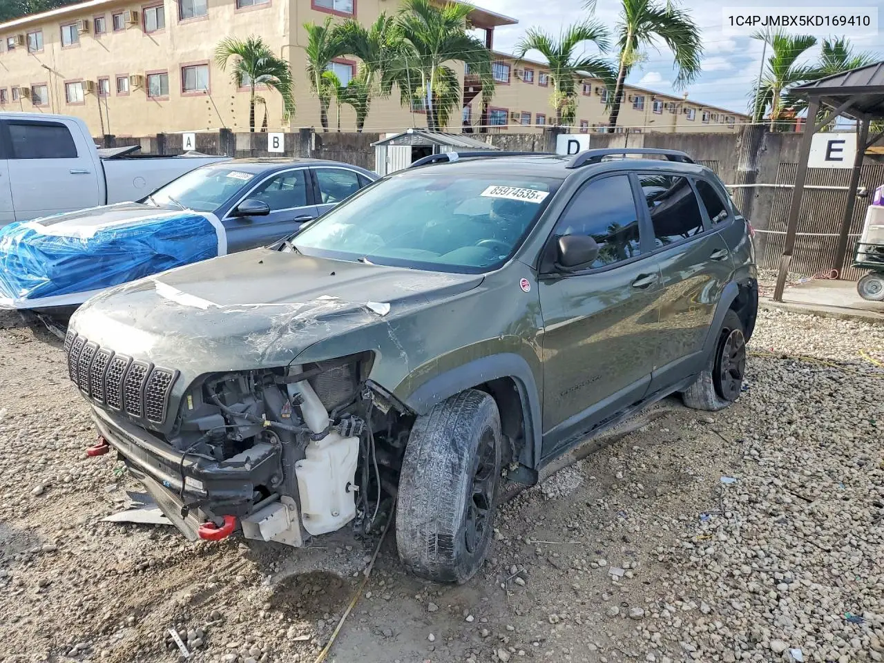 2019 Jeep Cherokee — Copart lot #85974535