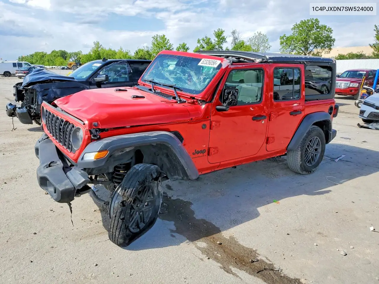 2025 Jeep Wrangler — Copart lot #52326056