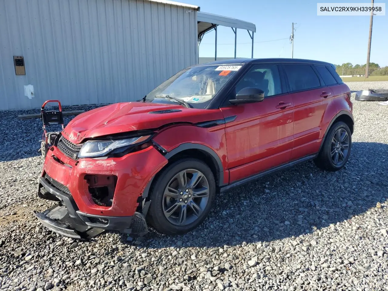 2019 Land Rover Range Rover Evoque