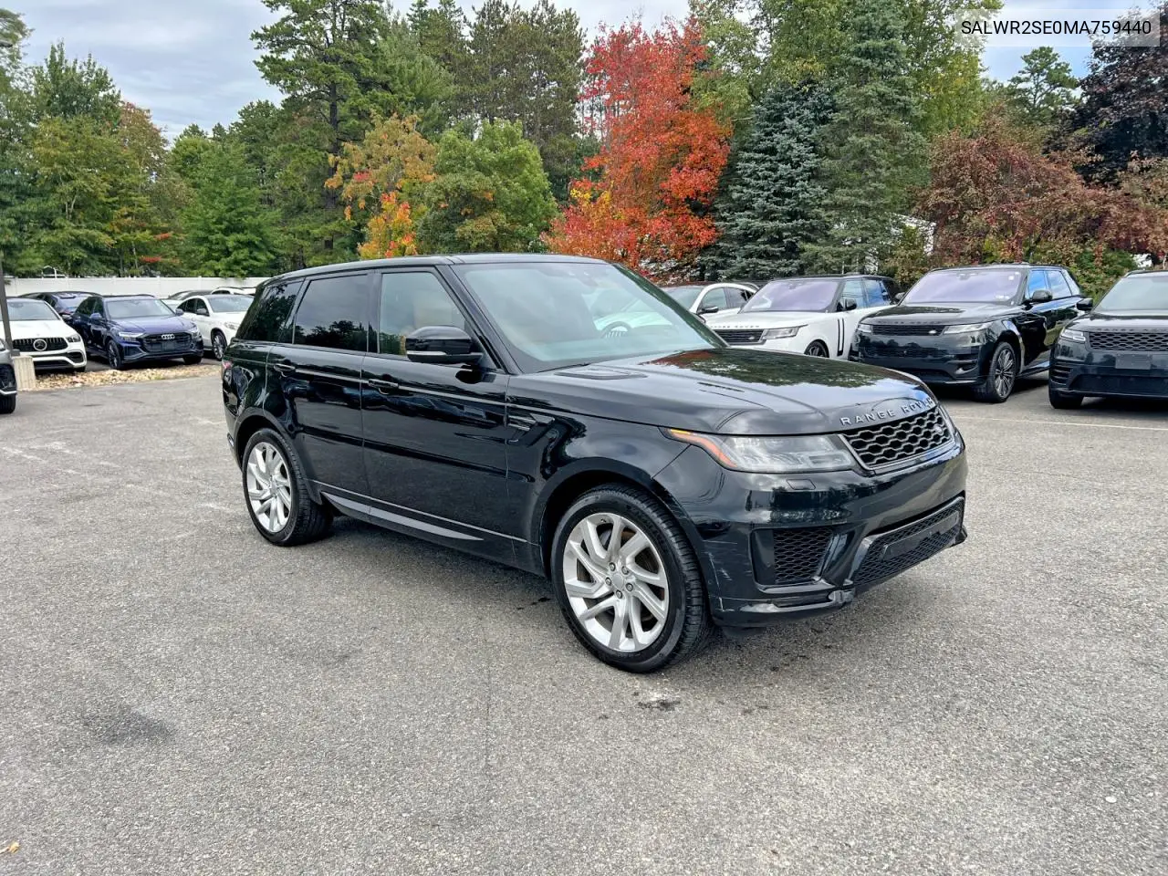 2021 Land Rover Range Rover Sport