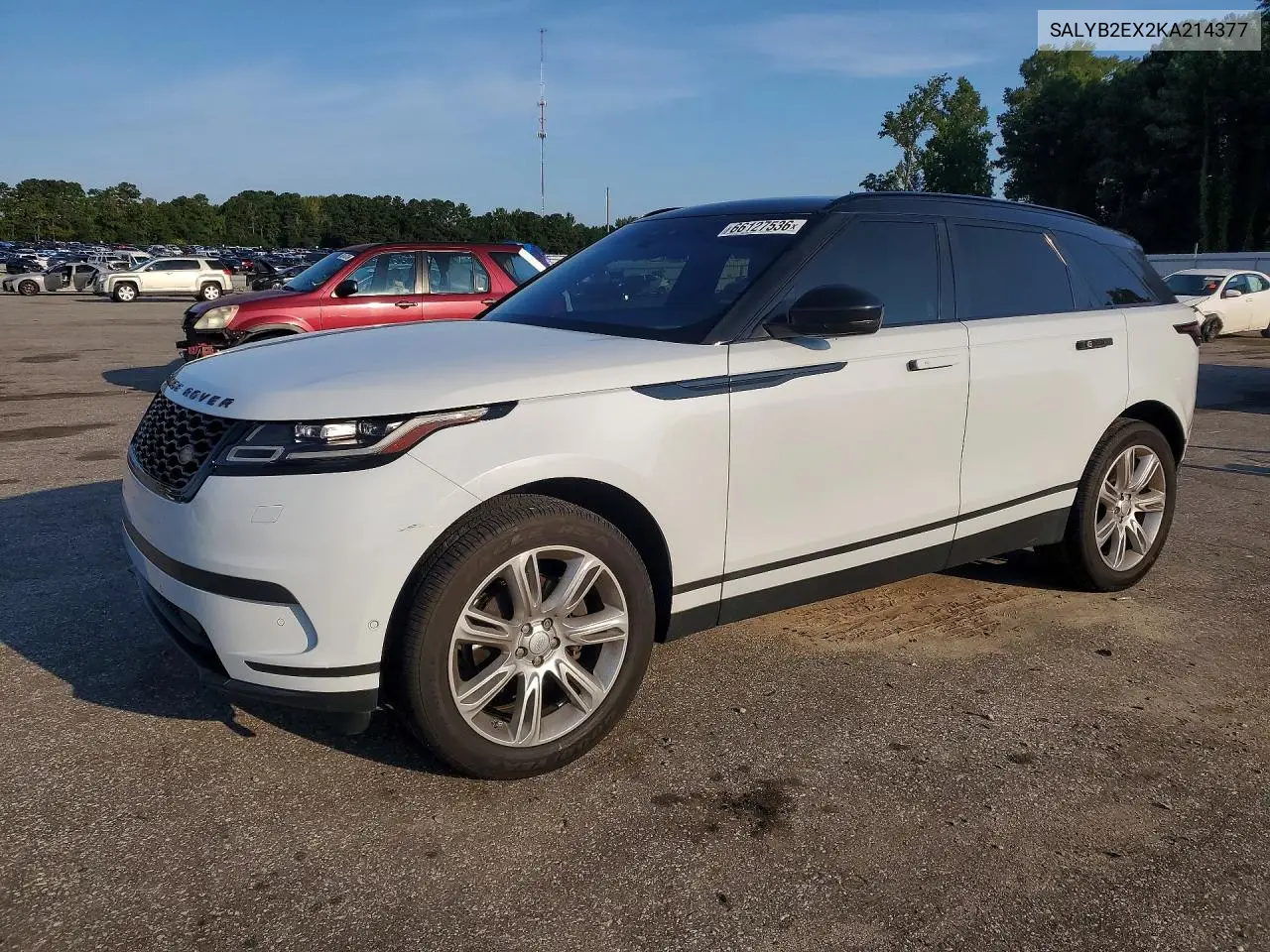 2019 Land Rover Range Rover Velar