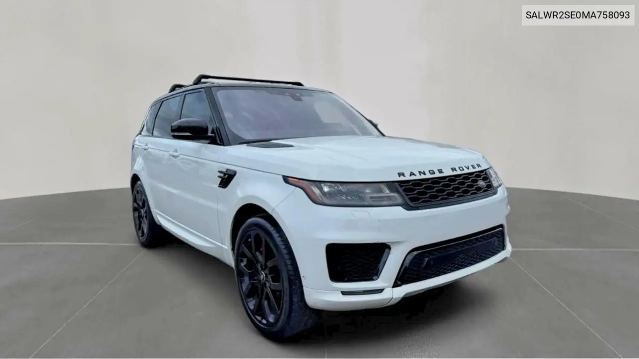 2021 Land Rover Range Rover Sport — Copart lot #63542496
