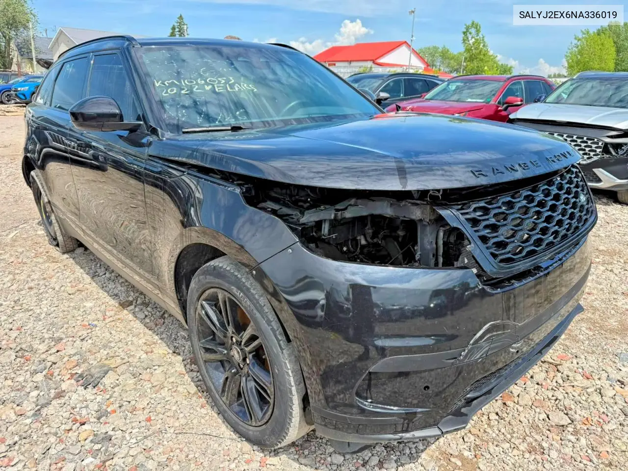 2022 Land Rover Range Rover Velar — Copart lot #60468656