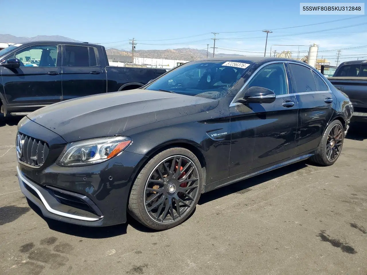 2019 Mercedes-Benz C-klasse AMG — Copart lot #57256376
