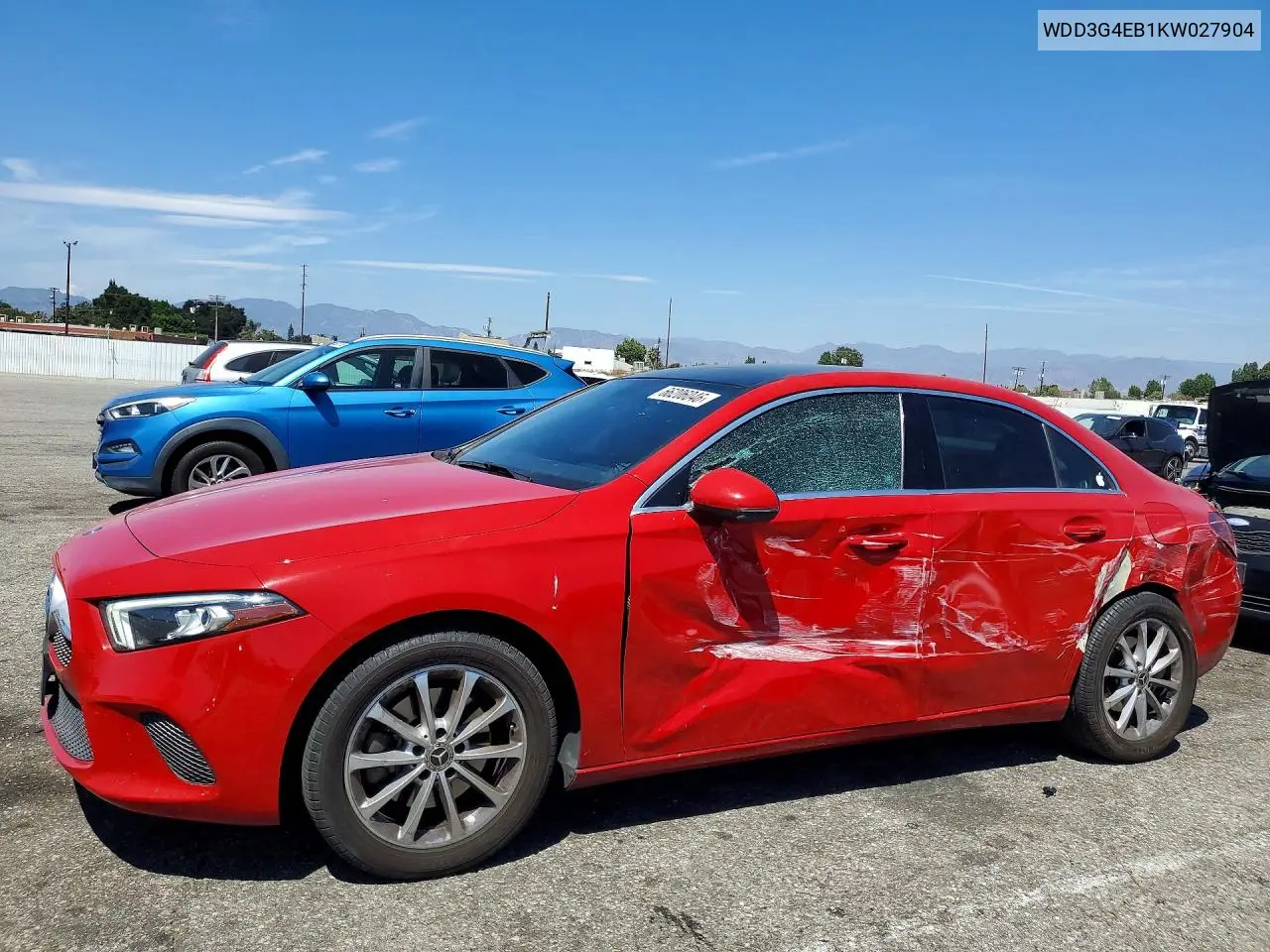2019 Mercedes-Benz A-klasse