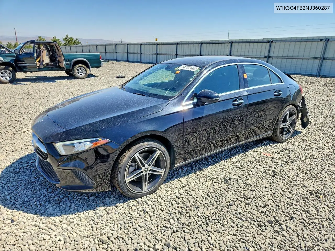 2022 Mercedes-Benz A-klasse