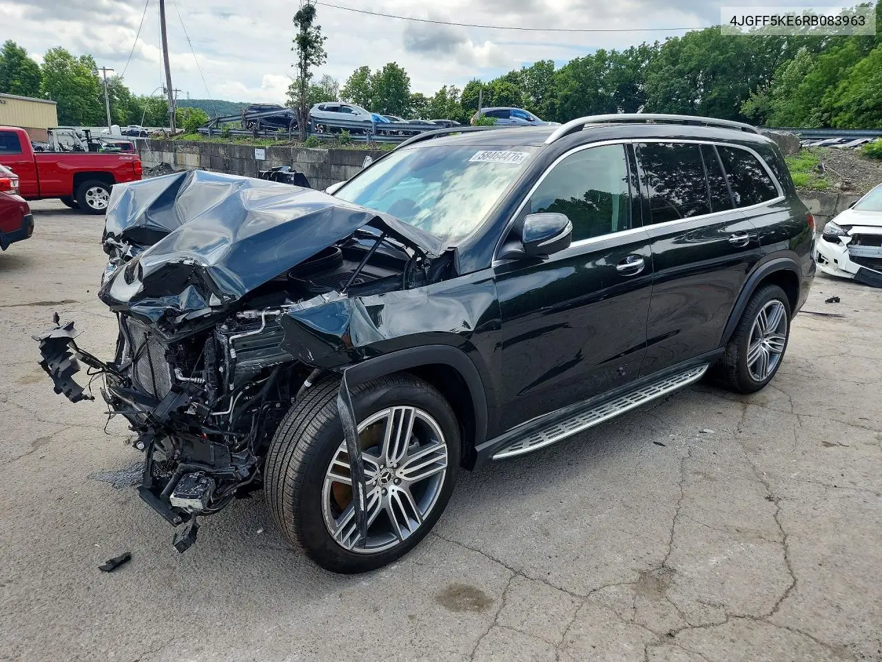 2024 Mercedes-Benz GLS-klasse — Copart lot #58464476