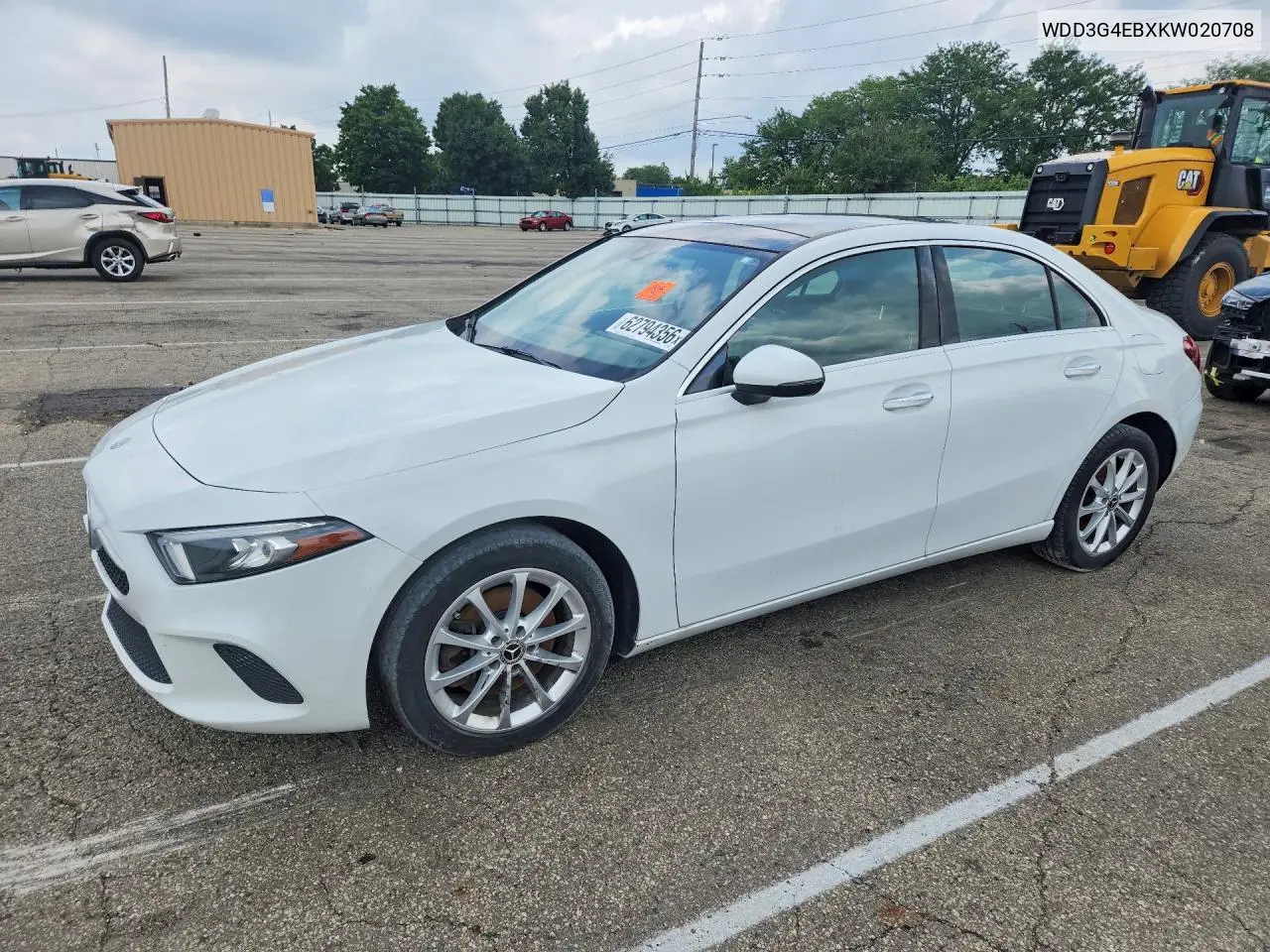 2019 Mercedes-Benz A-klasse