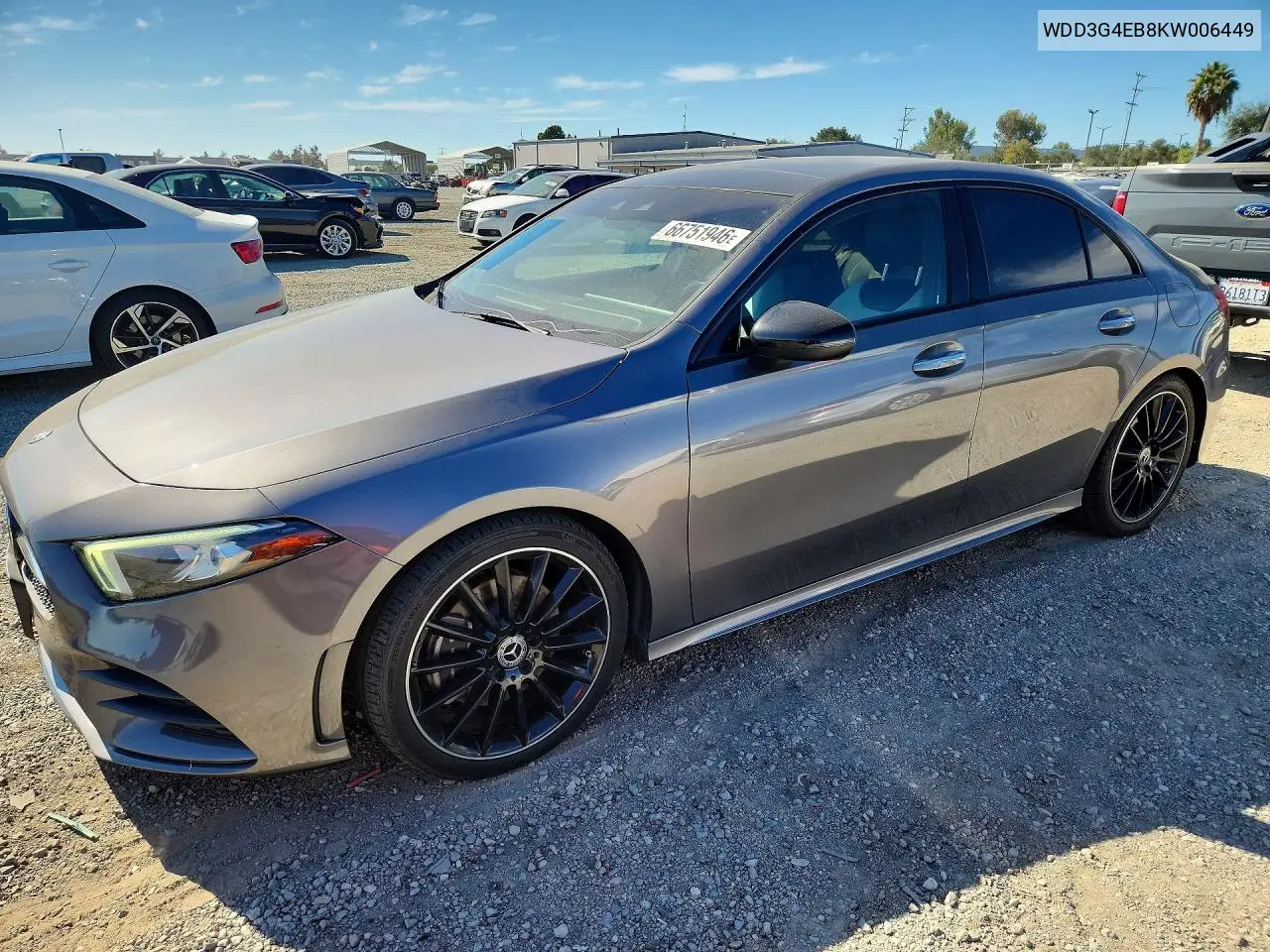 2019 Mercedes-Benz A-klasse