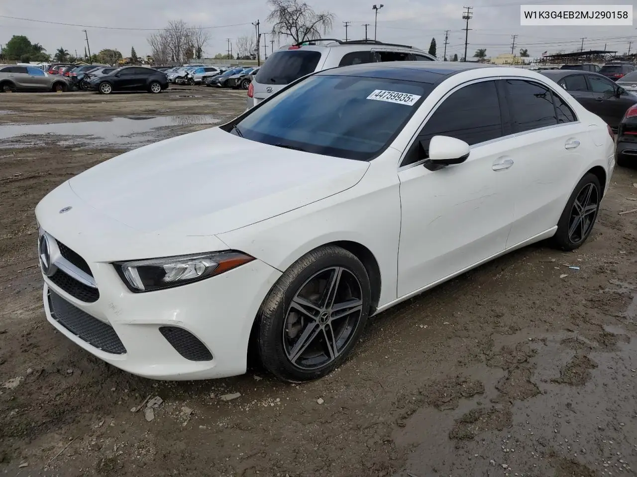 2021 Mercedes-Benz A-klasse