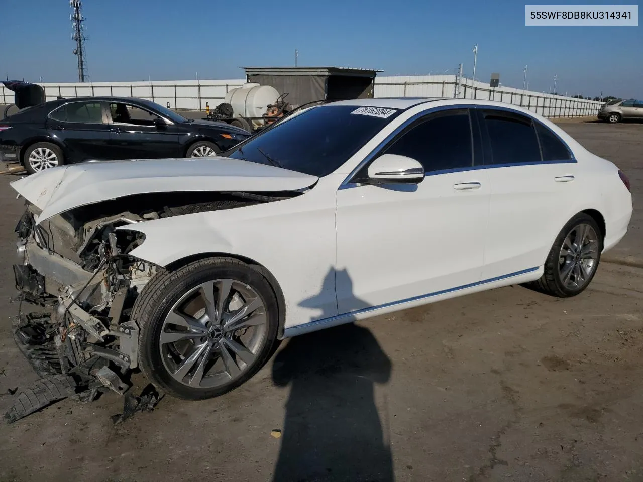 2019 Mercedes-Benz C-klasse — Copart lot #76162094