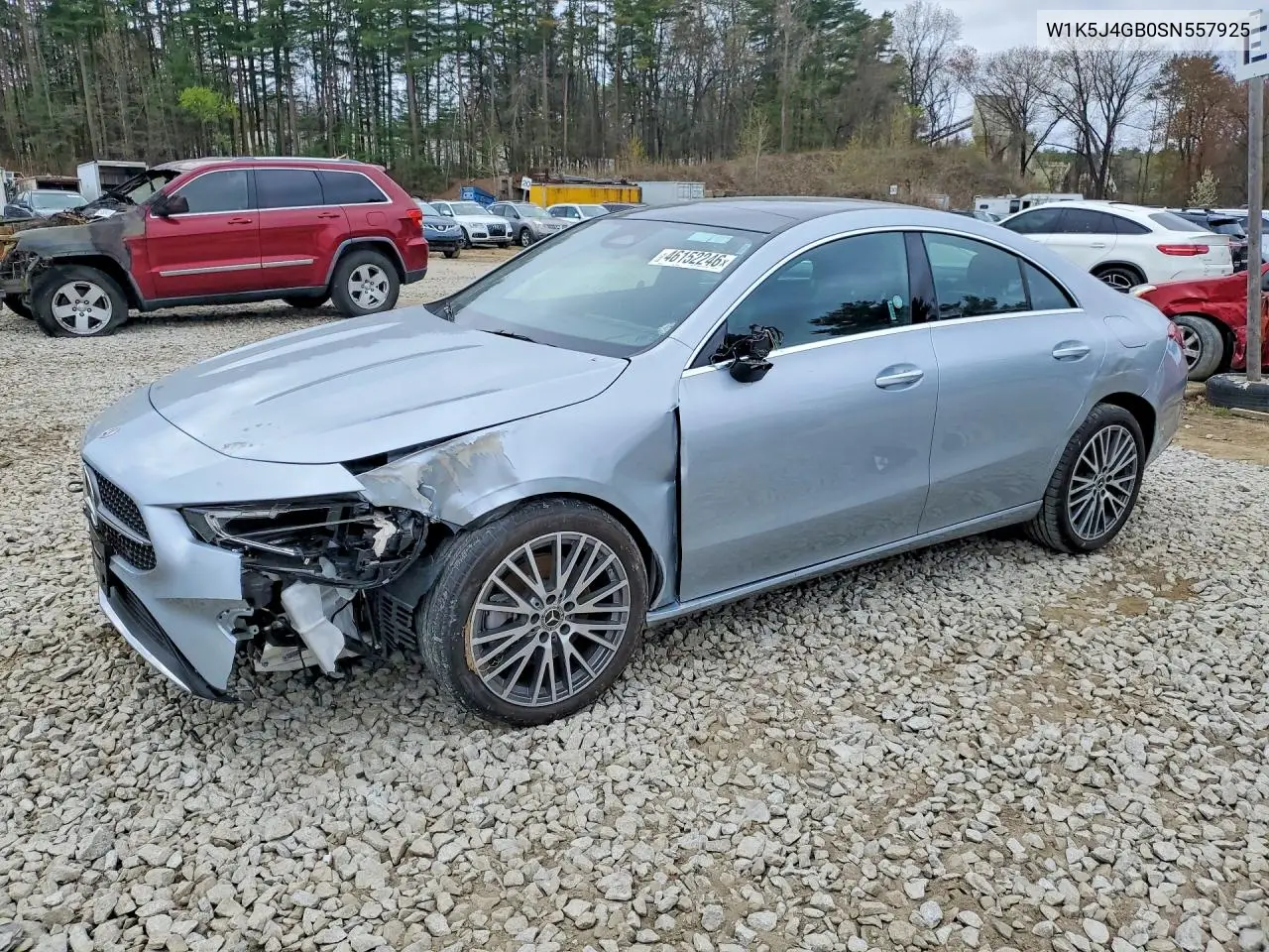 2025 Mercedes-Benz CLA-klasse — Copart lot #46152246