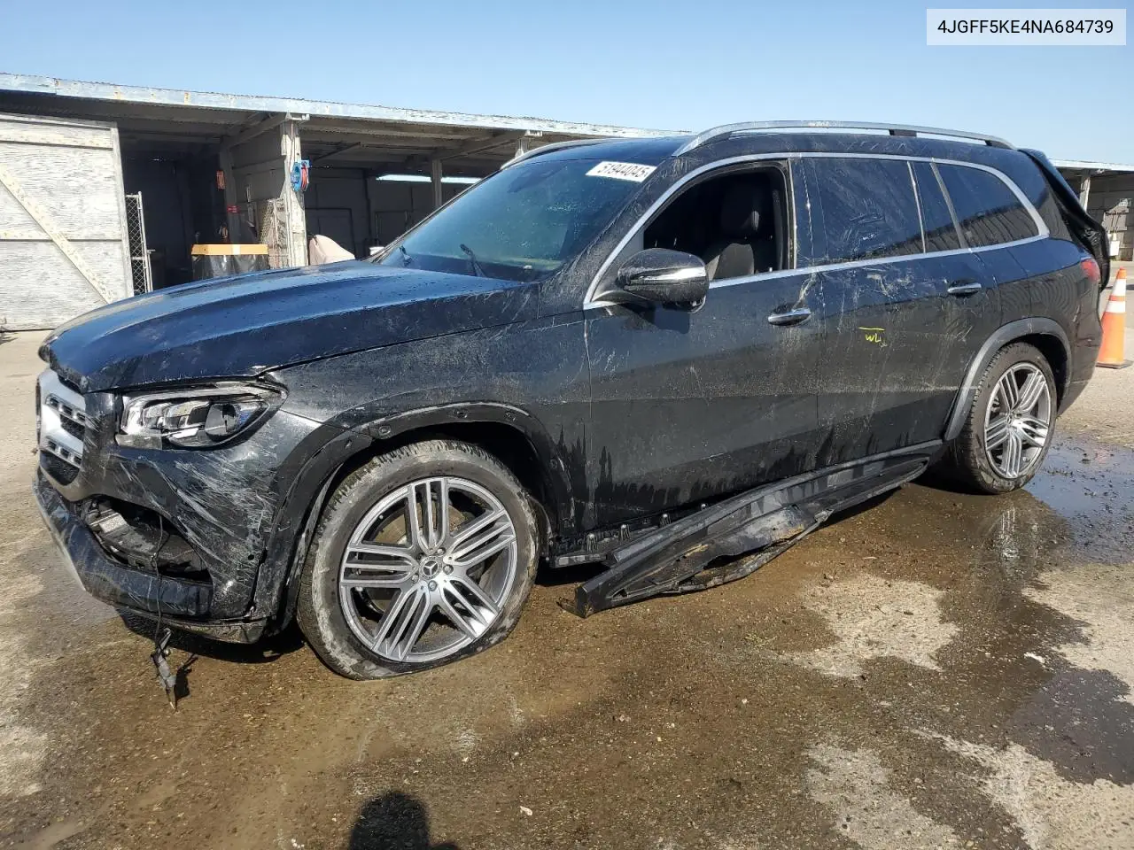 2022 Mercedes-Benz GLS-klasse — Copart lot #51944045