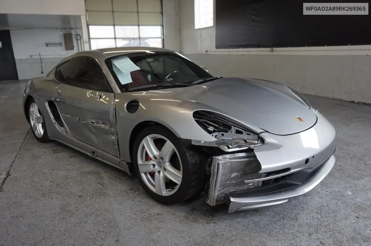 2024 Porsche Cayman — Copart lot #46359475