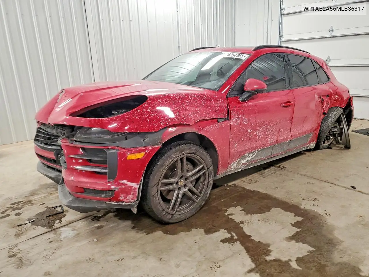 2021 Porsche Macan — Copart lot #76054065