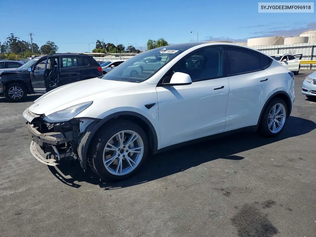 2021 Tesla Model Y — Copart lot #59716396