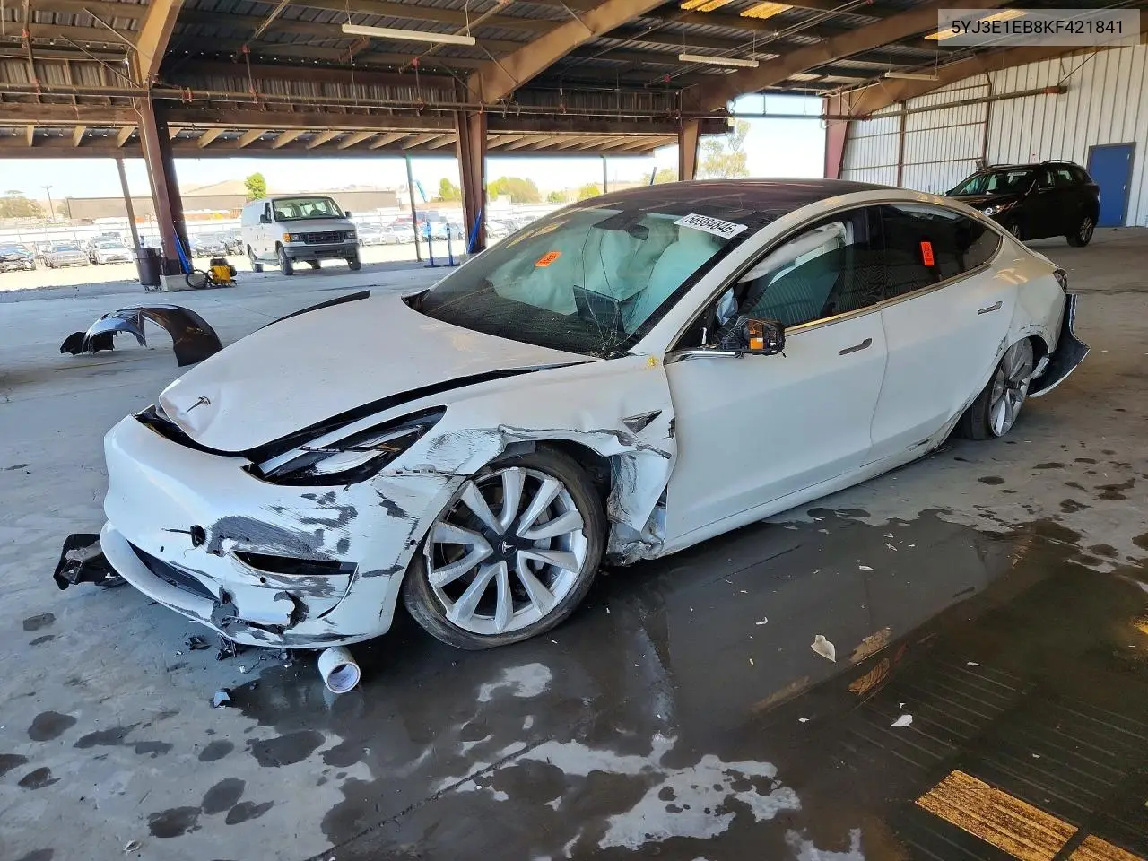 2019 Tesla Model 3 — Copart lot #56984846