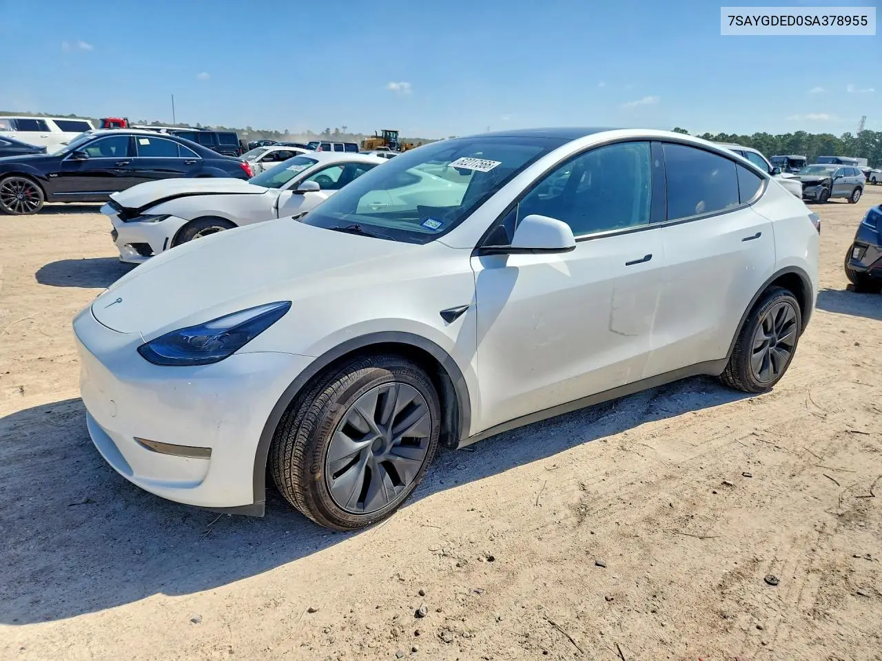 2025 Tesla Model Y — Copart lot #62217566