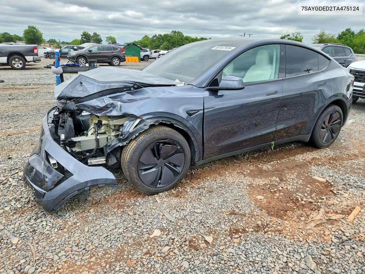 2026 Tesla Model Y — Copart lot #60157976