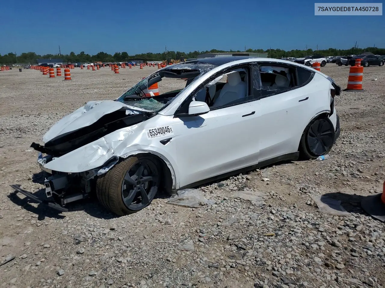 2026 Tesla Model Y — Copart lot #65340046