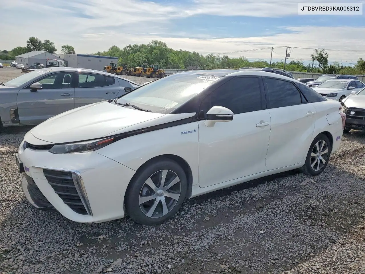 2019 Toyota Mirai — Copart lot #54826266