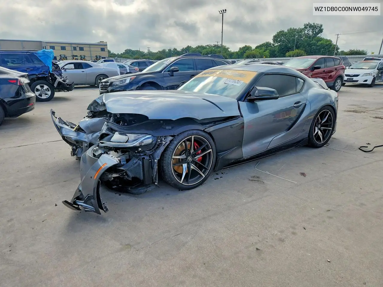 2022 Toyota Supra — Copart lot #57478636
