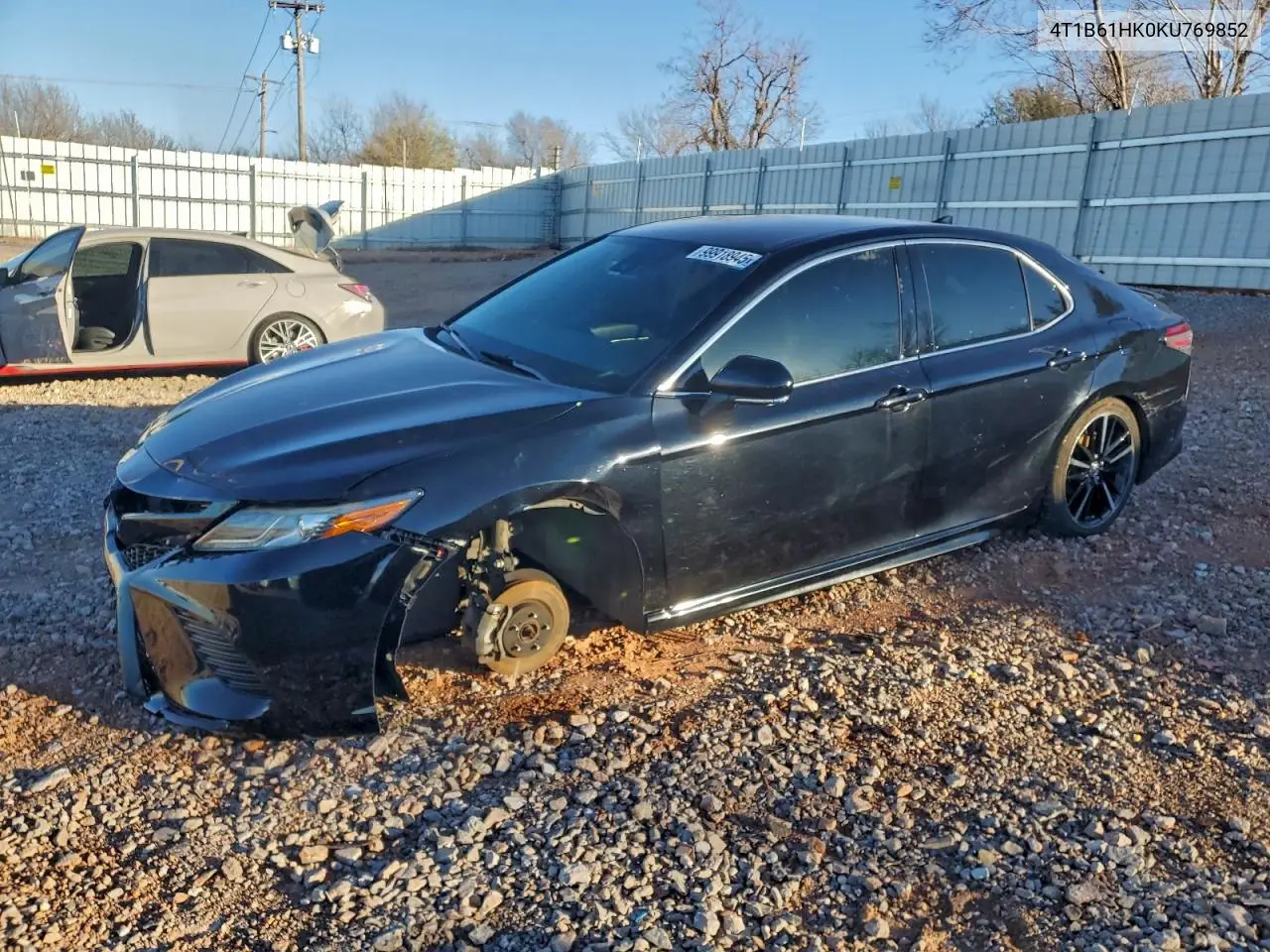 2019 Toyota Camry — Copart lot #99918945