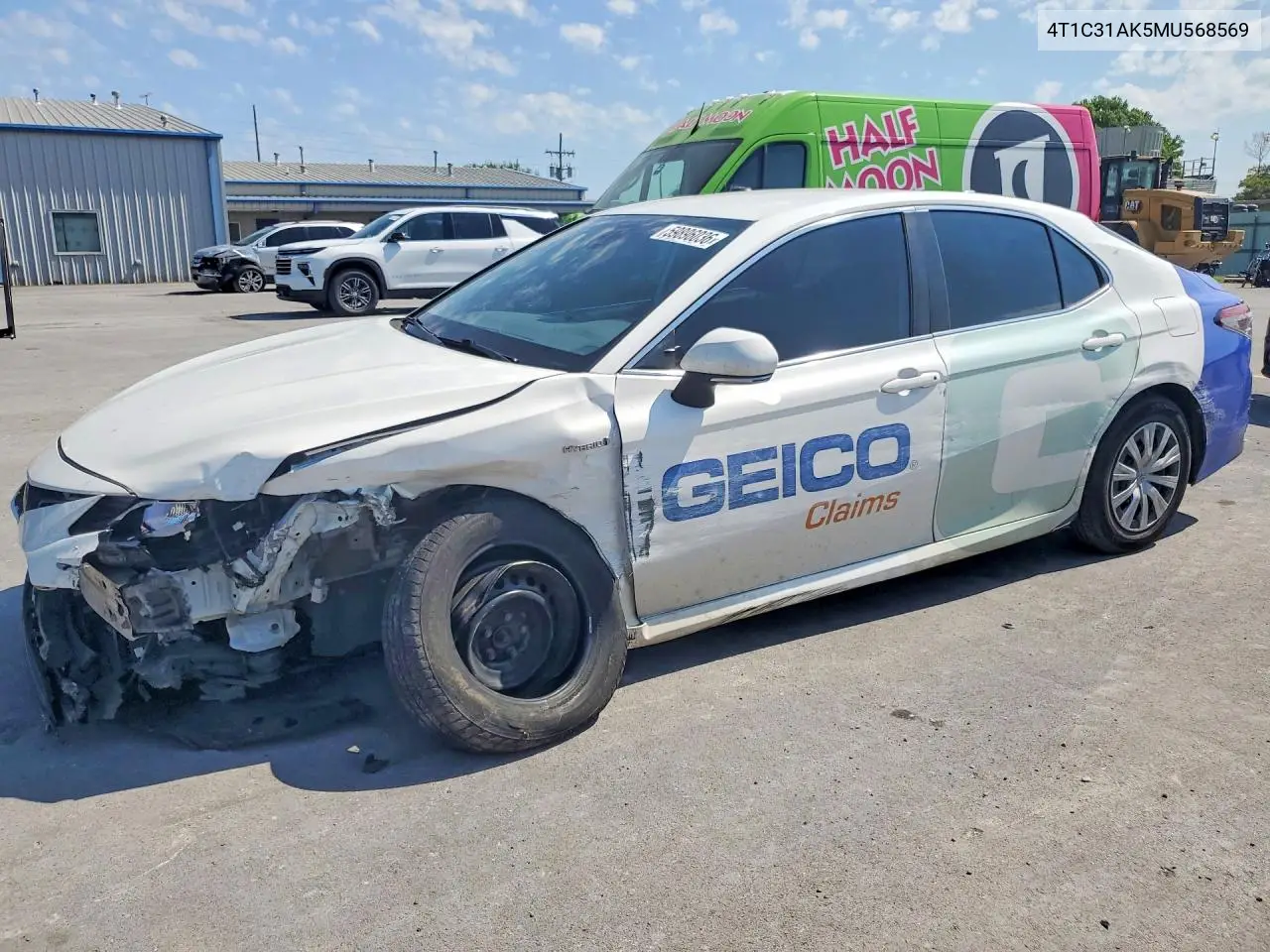 2021 Toyota Camry — Copart lot #59896036