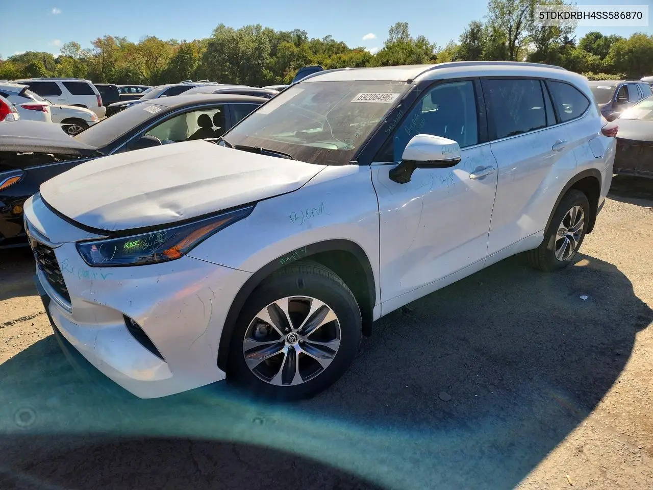 2025 Toyota Highlander — Copart lot #69206496