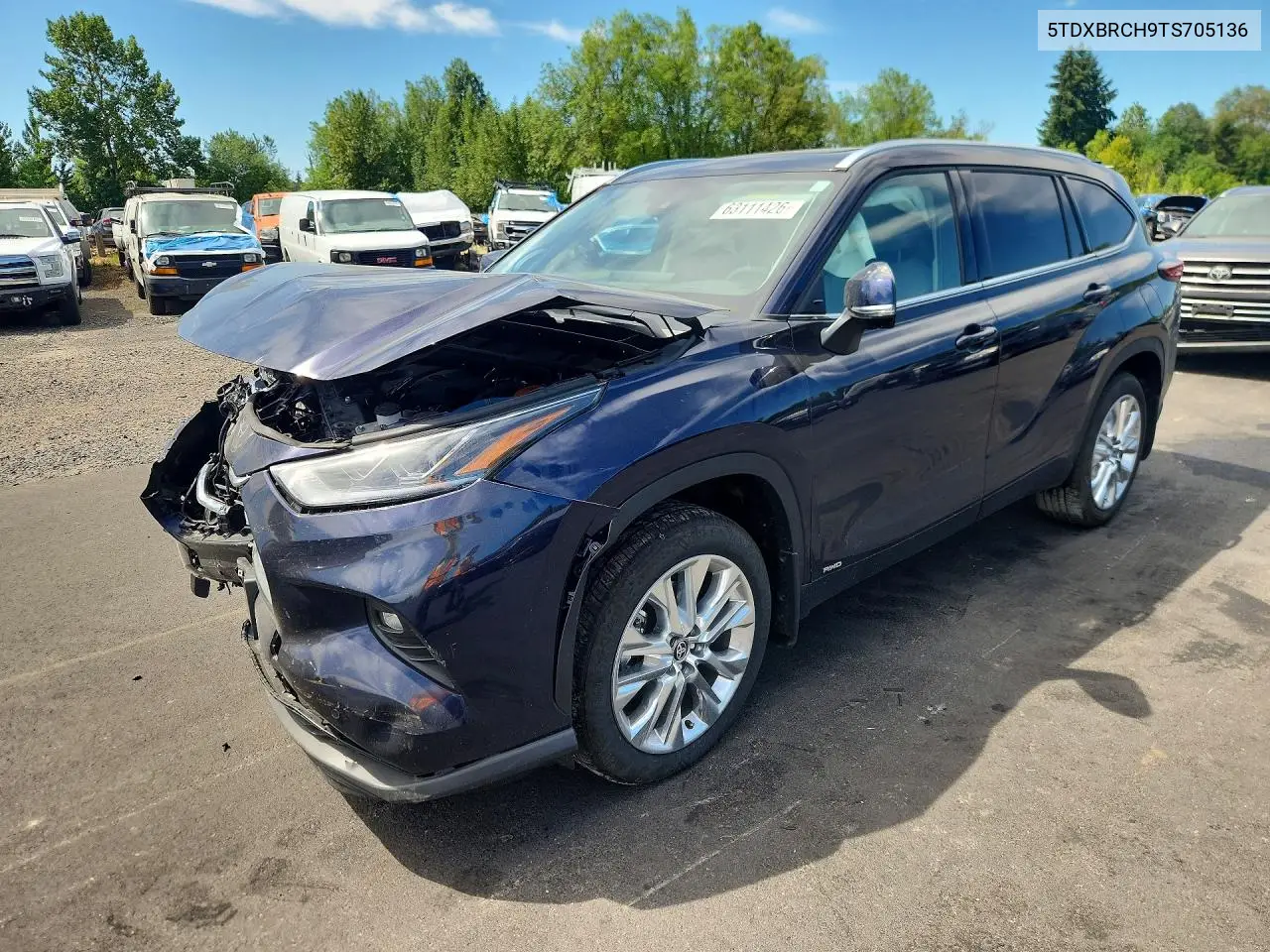 2026 Toyota Highlander — Copart lot #63111426