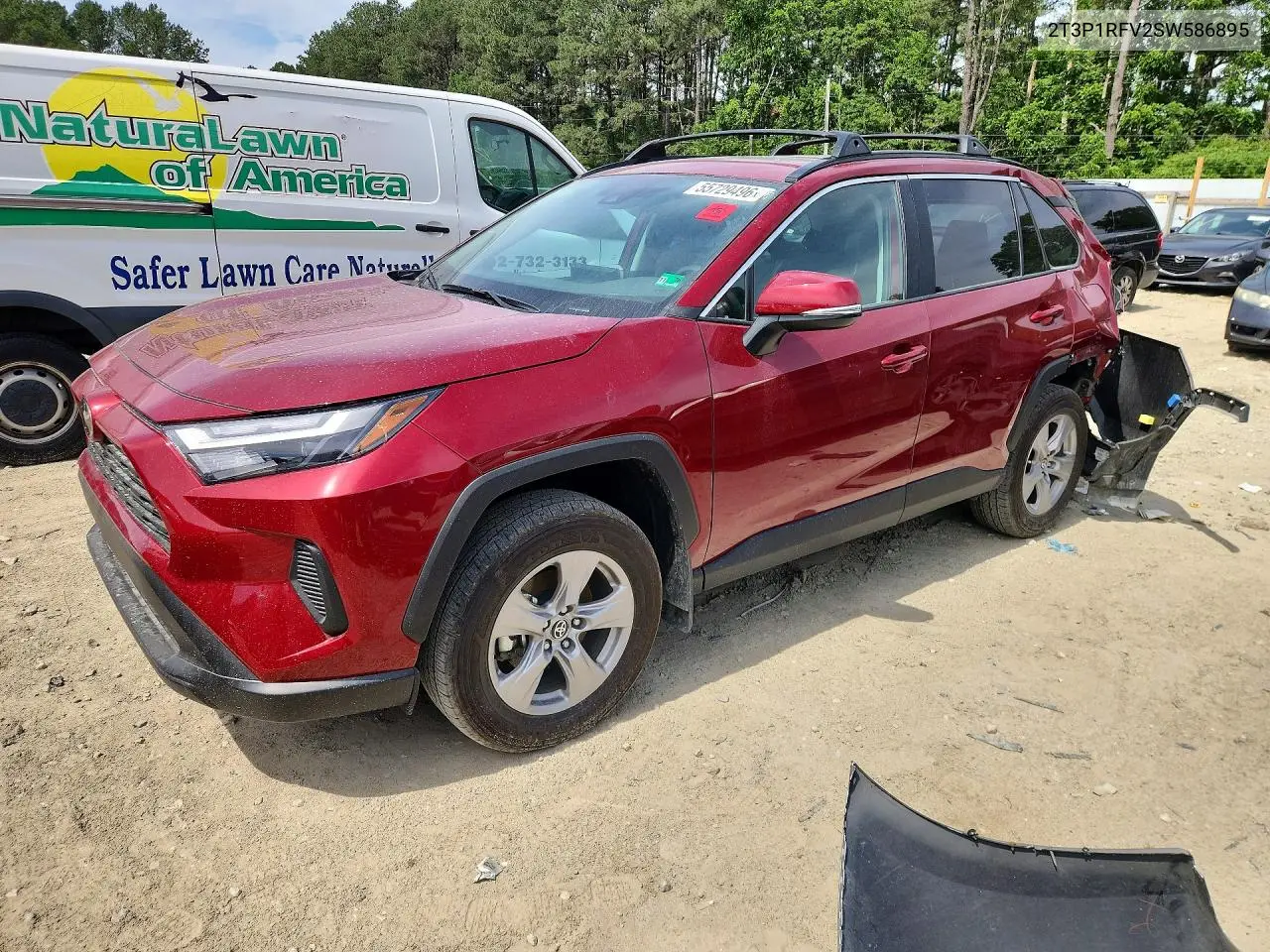 2025 Toyota RAV 4 — Copart lot #55729496