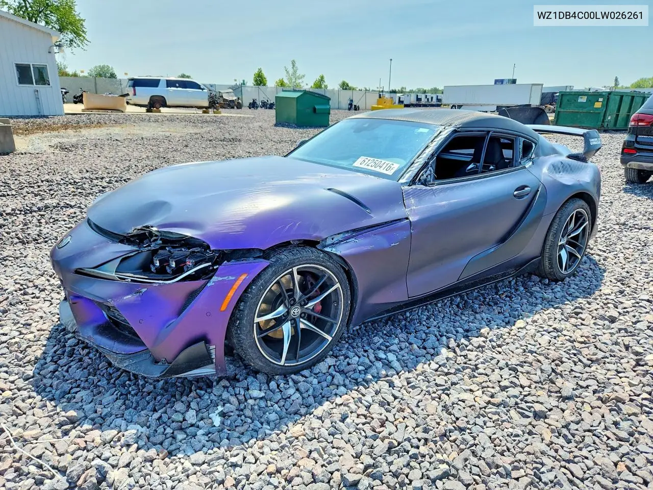 2020 Toyota Supra — Copart lot #61250416
