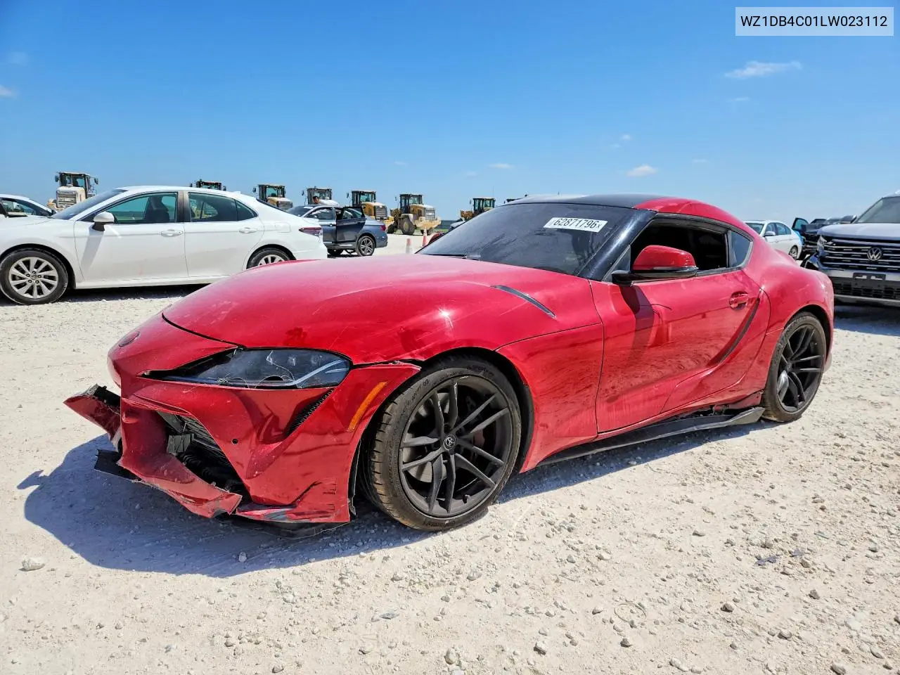 2020 Toyota Supra — Copart lot #62871796