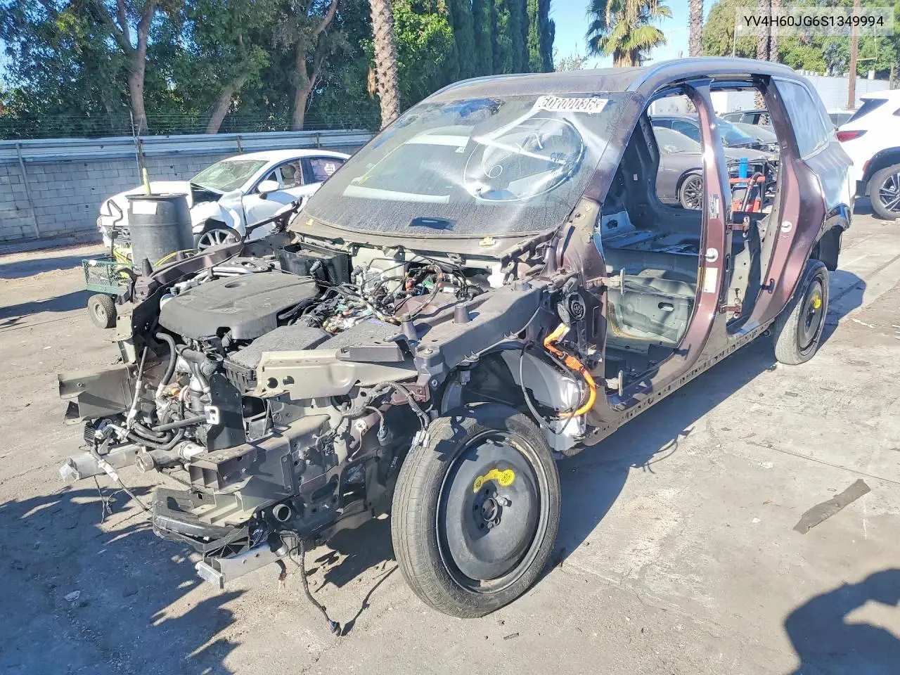 2025 Volvo XC90 — Copart lot #60200036