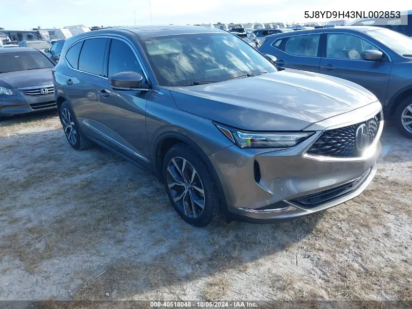 2022 Acura MDX