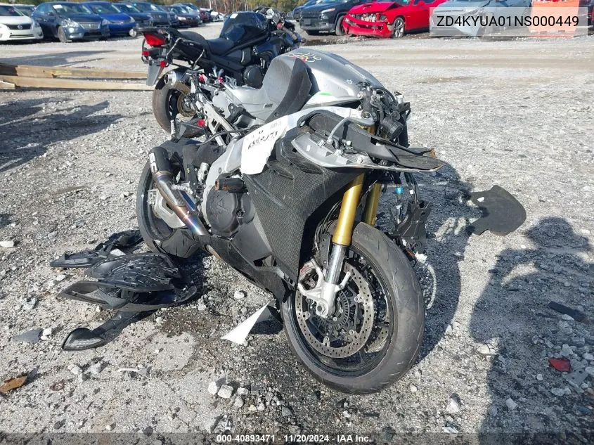 2022 Aprilia rsv