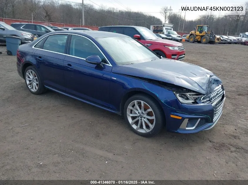 2019 Audi A4