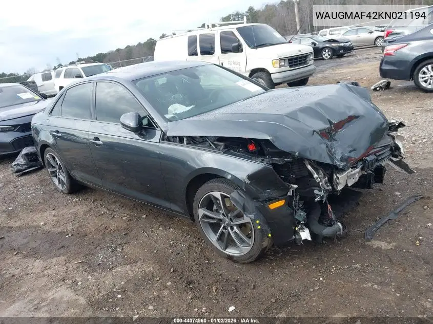 2019 Audi A4
