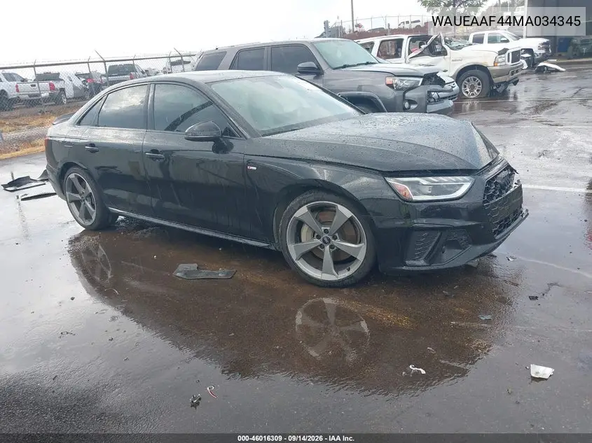 2021 Audi A4