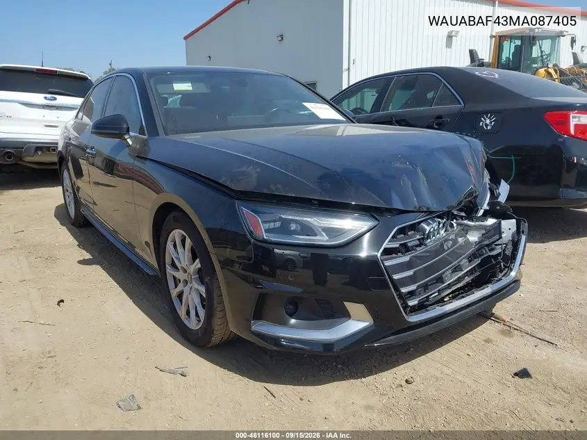 2021 Audi A4