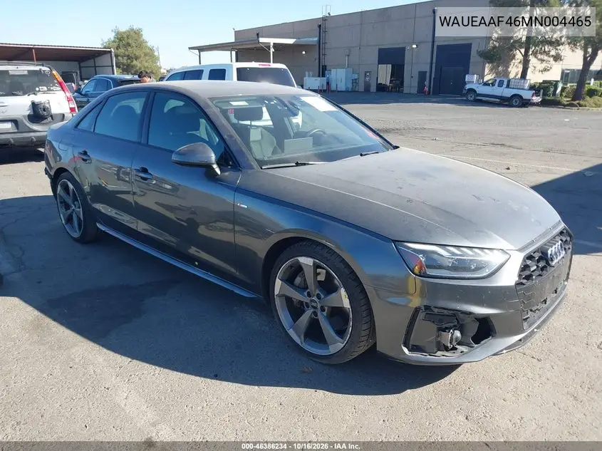 2021 Audi A4