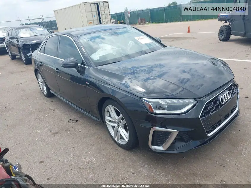 2022 Audi A4