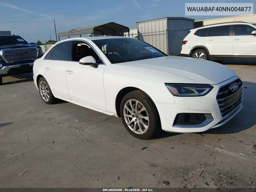 2022 Audi A4